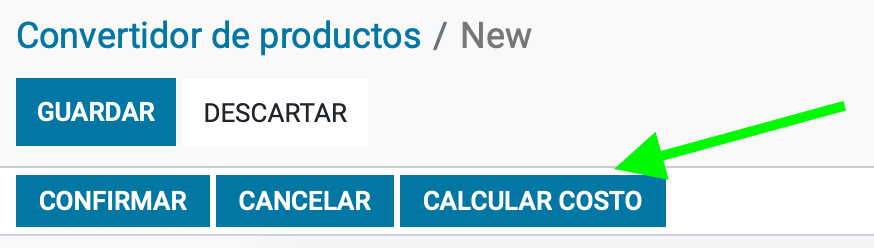 Botón calcular costo