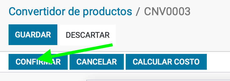 Botón confirmar
