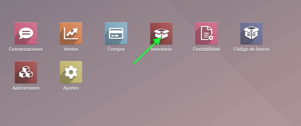 Módulo de inventario
