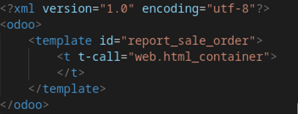 Plantilla básica del reporte con html_container
