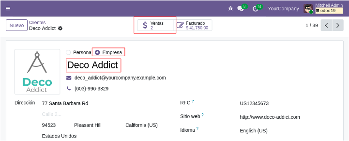 Verificación: Deco Addict con sus ventas