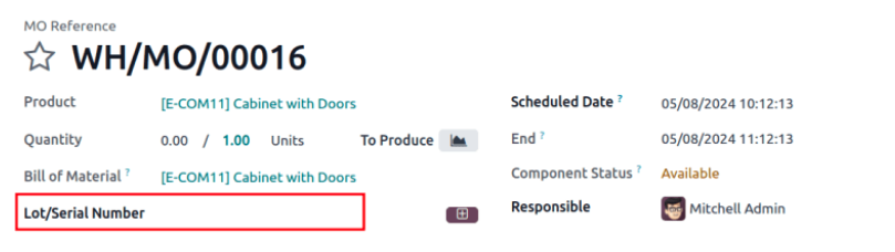 Vista de trazabilidad: del receipt al delivery