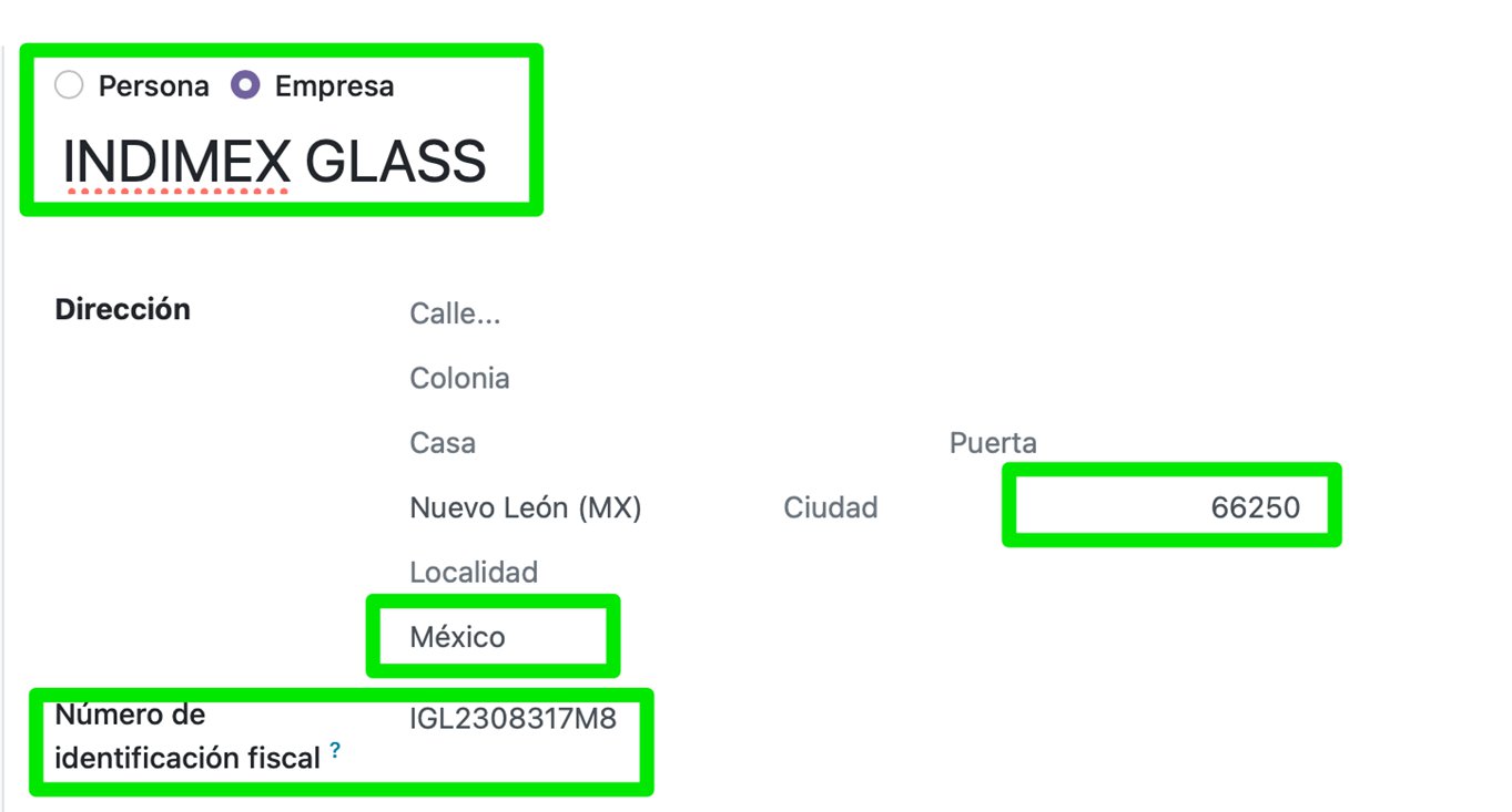 Datos básicos del cliente con RFC y CP