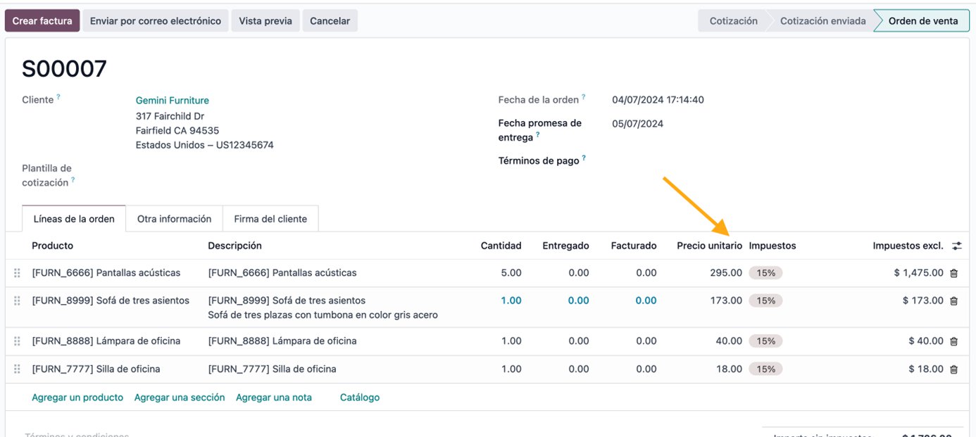 Búsqueda de la ruta a price_unit