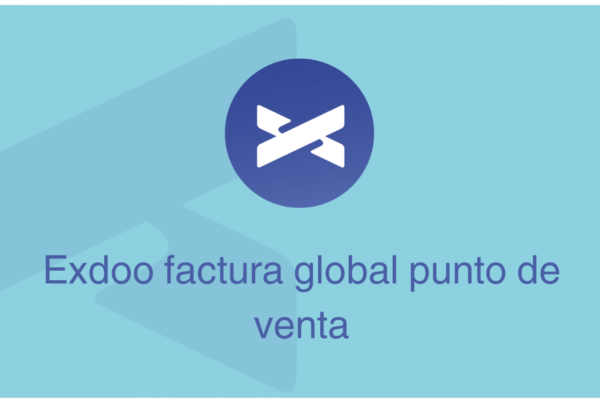 Exdoo factura global punto de venta