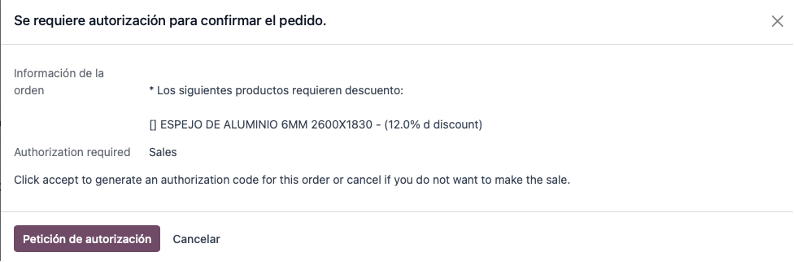 Bloqueo por descuento