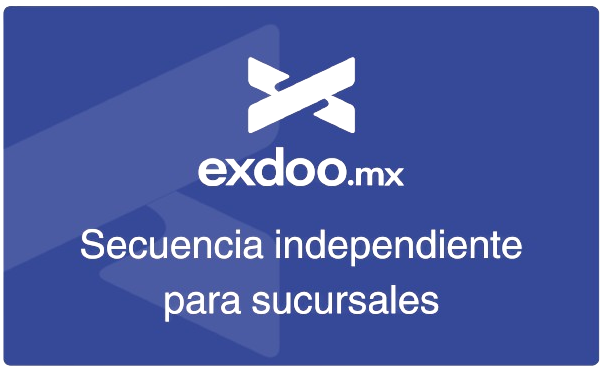 Secuencia independiente para sucursales